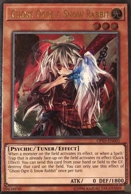 Ghost Ogre & Snow Rabbit (UTR) — OTS Tournament Pack 5 card