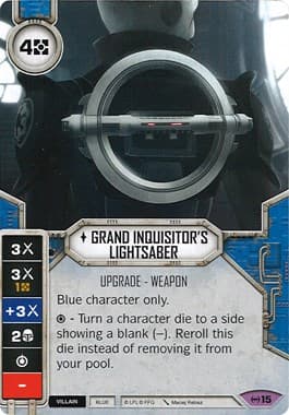 Grand Inquisitor's Lightsaber — Empire at War card