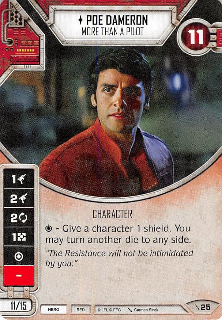 Poe Dameron - More Than A Pilot — Two-Player Game card