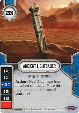 Ancient Lightsaber — Empire at War card