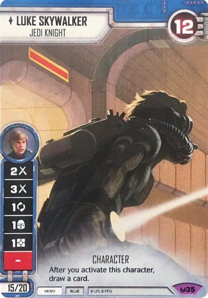 Luke Skywalker - Jedi Knight (SDCC Alternate Full Art) — SWD: Promo Cards card
