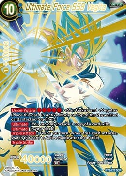 Ultimate Force SSB Vegito — Union Force card