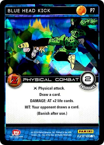 Blue Head Kick (Awakening) — Panini Promo Cards card