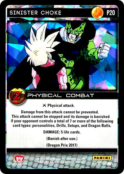 Sinister Choke (Awakening) — Panini Promo Cards card