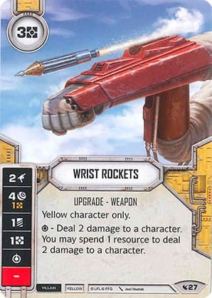 Wrist Rockets — Legacies card