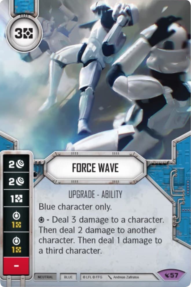 Force Wave — Legacies card
