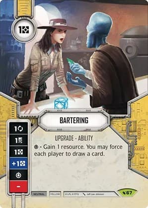 Bartering — Legacies card