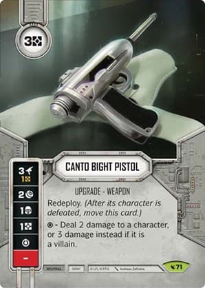 Canto Bight Pistol — Legacies card