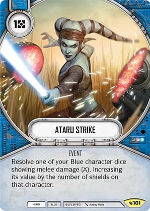 Ataru Strike — Legacies card