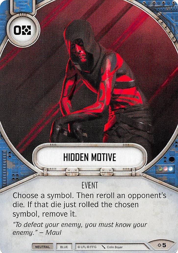 Hidden Motive — Rivals card