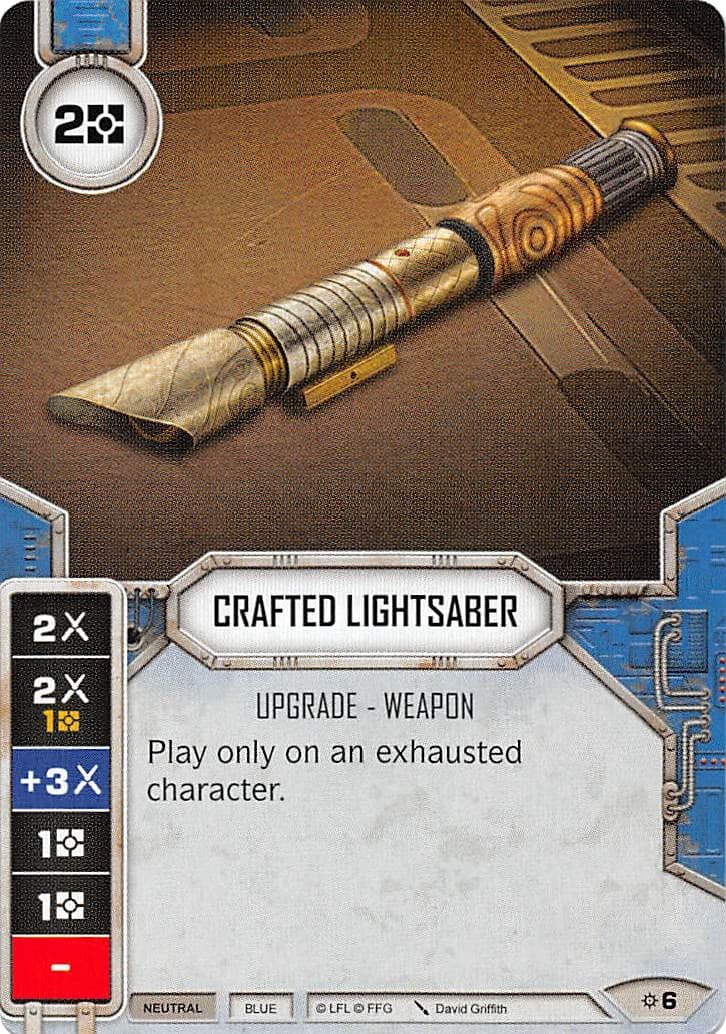 Crafted Lightsaber — Rivals card