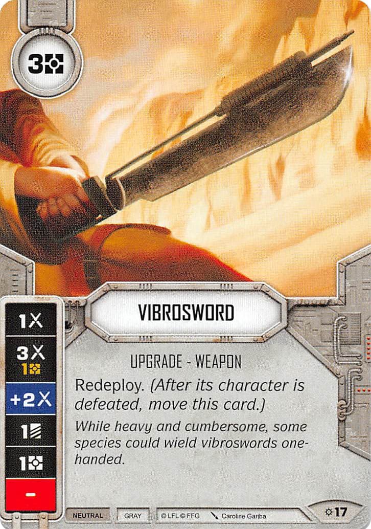Vibrosword — Rivals card
