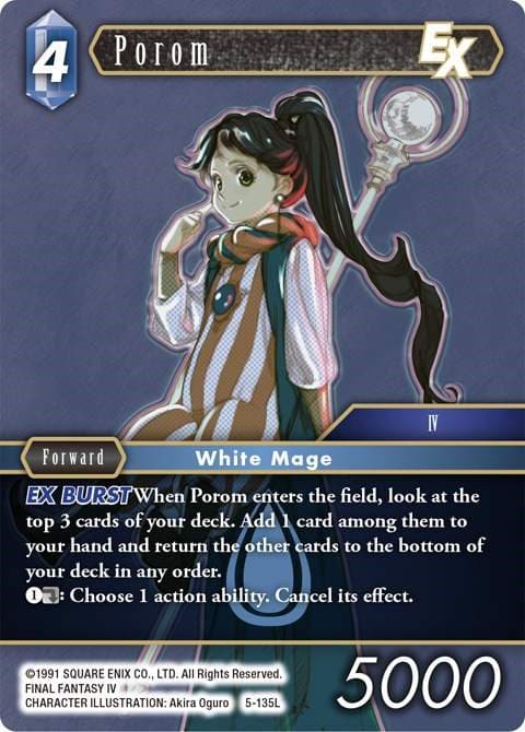 Porom EX — Opus V card