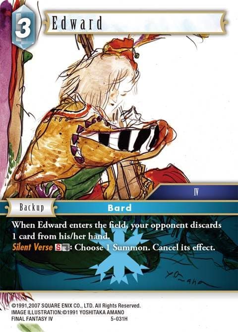 Edward — Opus V card