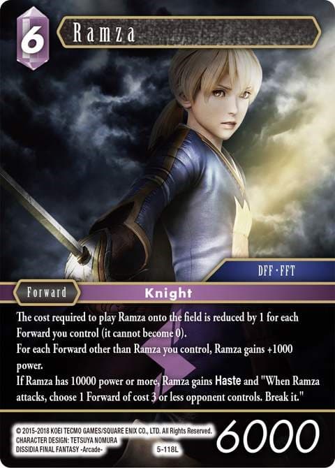 Ramza — Opus V card