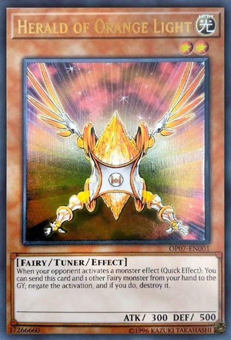 Herald of Orange Light (UTR) — OTS Tournament Pack 7 card