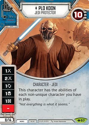 Plo Koon - Jedi Protector — Way of the Force card