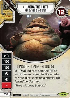 Jabba the Hutt - Renowned Gangster — Way of the Force card