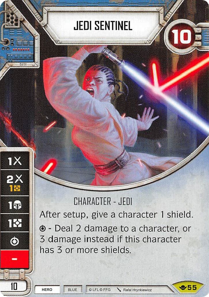 Jedi Sentinel — Way of the Force card