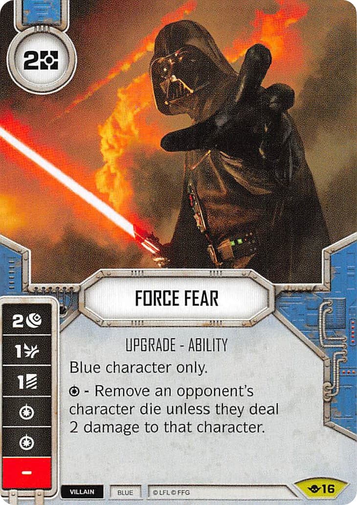Force Fear — Way of the Force card