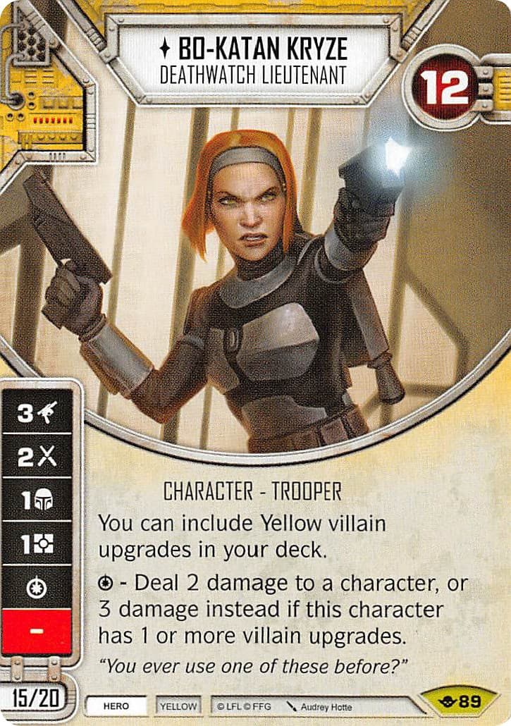 Bo-Katan Kryze — Way of the Force card
