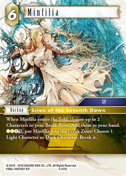 Minfilia — Opus VI card