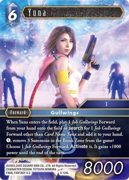 Yuna — Opus VI card