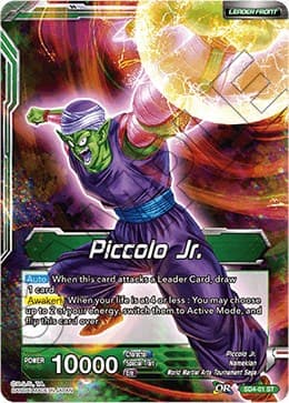 Piccolo Jr. // Piccolo Jr., Evil Reborn — Oversized Cards card