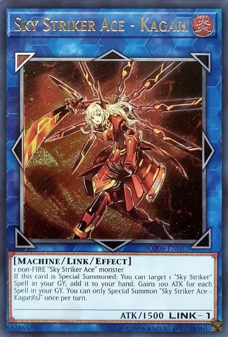 Sky Striker Ace - Kagari (UTR) — OTS Tournament Pack 8 card