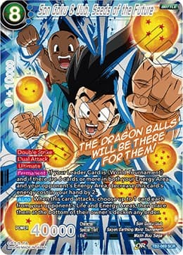 Son Goku & Uub, Seeds of the Future — World Martial Arts Tournament card