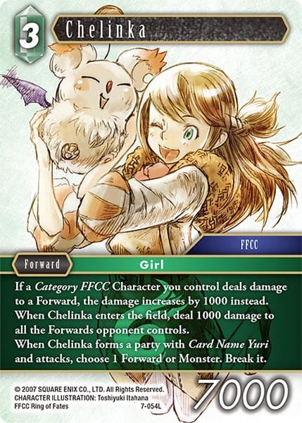 Chelinka — Opus VII card