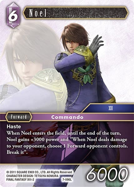 Noel — Opus VII card