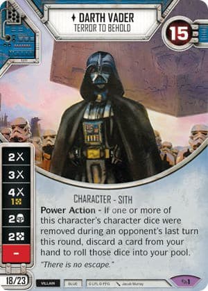 Darth Vader - Terror to Behold — Across the Galaxy card