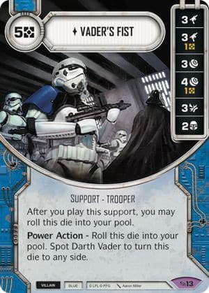 Vader's Fist — Across the Galaxy card