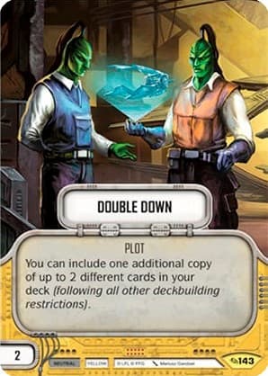 Double Down — Across the Galaxy card