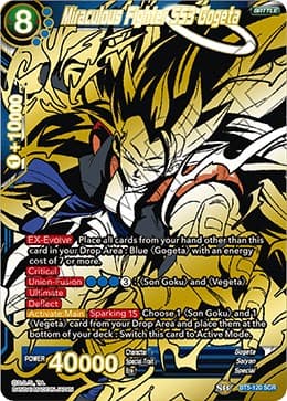 Miraculous Fighter SS3 Gogeta — Miraculous Revival card