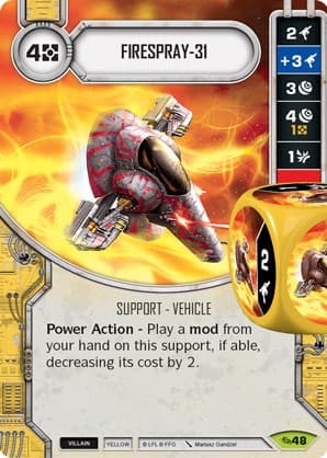 Firespray-31 — Across the Galaxy card