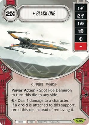 Black One — Across the Galaxy card