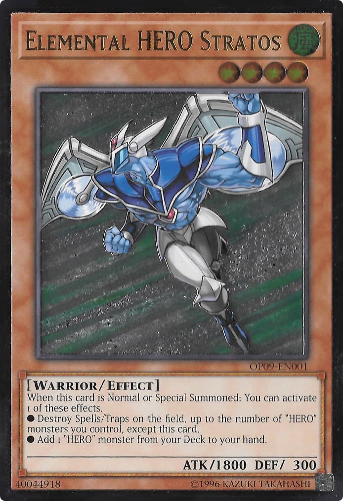 Elemental HERO Stratos (UTR) — OTS Tournament Pack 9 card