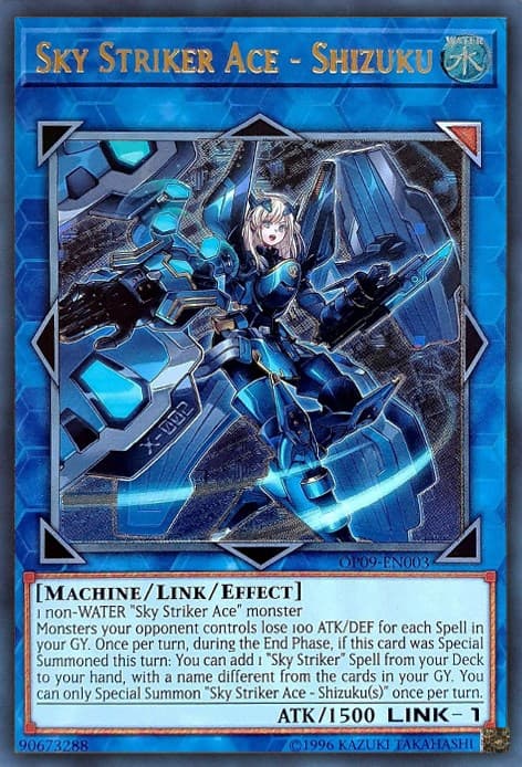 Sky Striker Ace - Shizuku (UTR) — OTS Tournament Pack 9 card