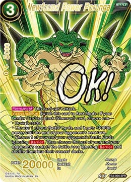 Newfound Power Porunga (SPR) — Clash of Fates card