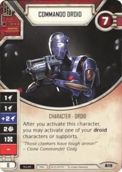 Commando Droid — Convergence card