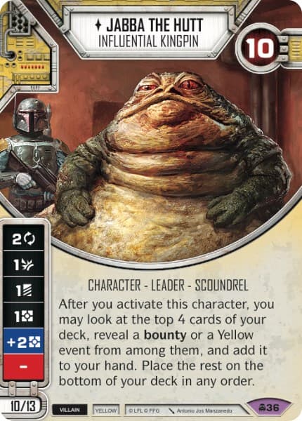Jabba The Hutt - Influential Kingpin — Convergence card