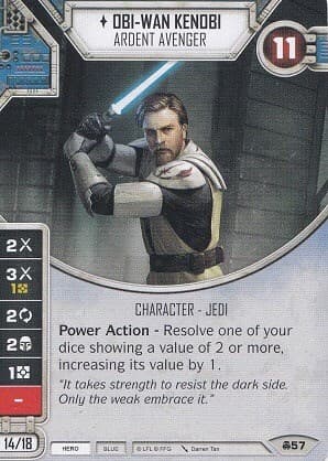 Obi-Wan Kenobi - Ardent Avenger — Convergence card