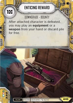 Enticing Reward — Convergence card