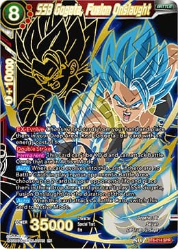 SSB Gogeta, Fusion Onslaught (SPR) — Destroyer Kings card