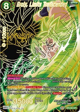 Broly, Limits Transcended (SPR) — Destroyer Kings card