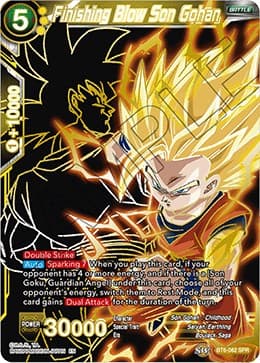 Finishing Blow Son Gohan (SPR) — Destroyer Kings card