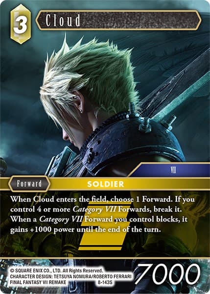 Cloud — Opus VIII card