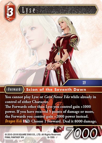 Lyse — Opus VIII card